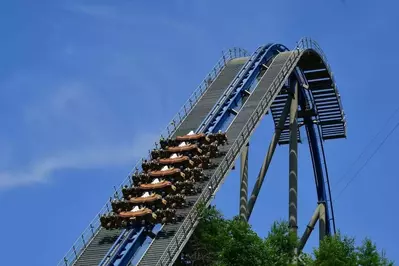 Wild Eagle Dollywood roller coaster