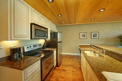 The beautiful kitchen in a Pigeon Forge condo.