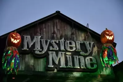 Mystery Mine ride at Dollywood