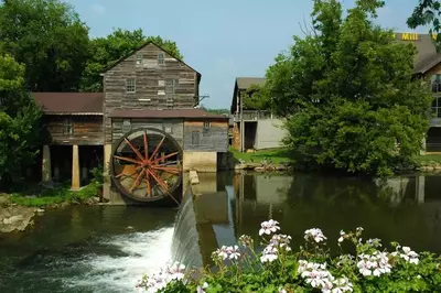 The Old Mill attraction in Pigeon Forge.