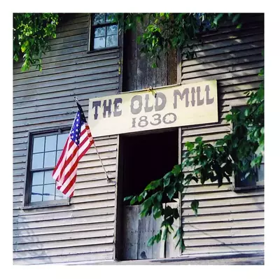 Close up of Old Mill est date