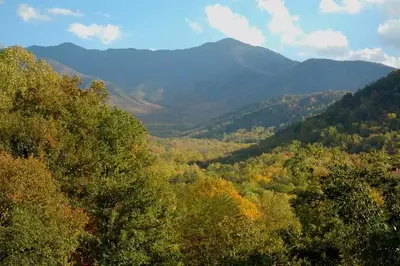 scenic views of the smoky mountains