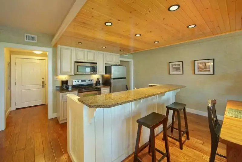 pigeon forge condos open kitchen