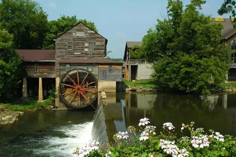 The Old Mill attraction in Pigeon Forge.