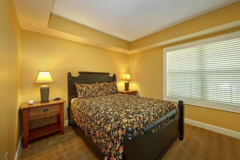 bedroom in Pigeon Forge condo